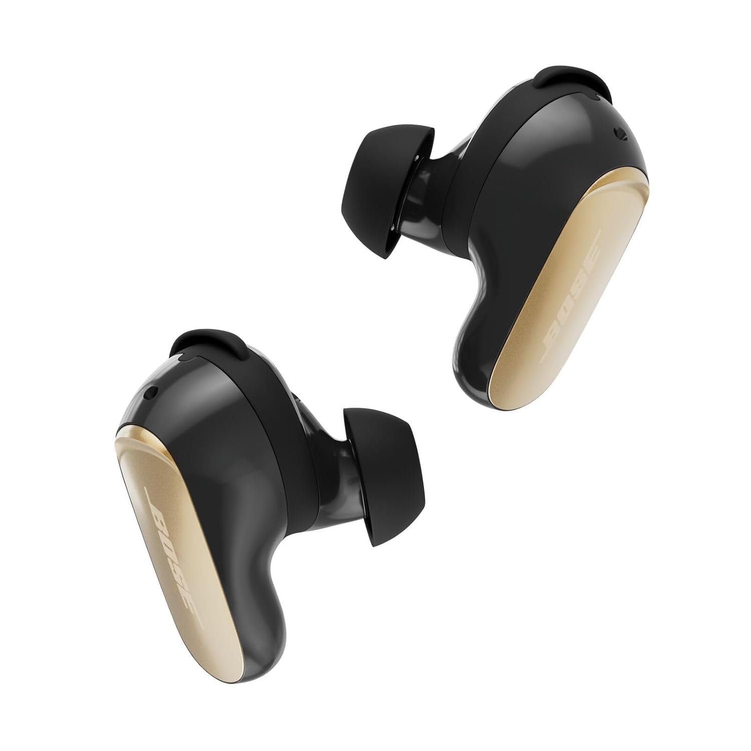 Bose QuietComfort Ultra Bluetooth Earbuds (2nd Gen), Wireless Noise Cancelling earbuds, Up to 6 hours battery, IPX4 Rating, Immersive Audio, Deep Bass, Desert Gold - Limited Edition