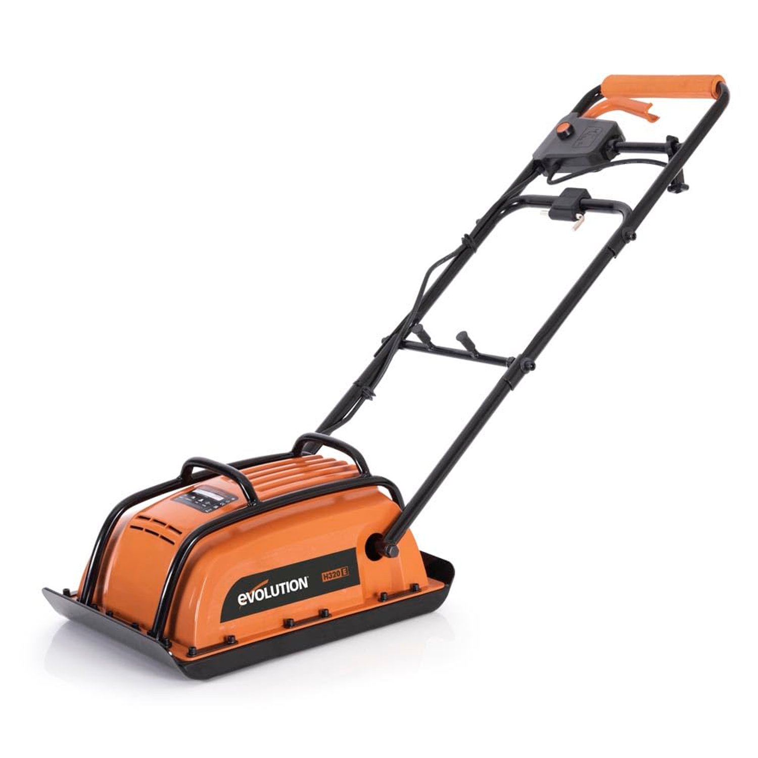 Evolution Power Tools H320-E Hulk Electro Plate Compactor, Electric - Ideal For Levelling Pavement, Artificial Turf Ground Preparation, Patio, Blockwork, Sand, Soil & More - 3 Year Warranty, 230V