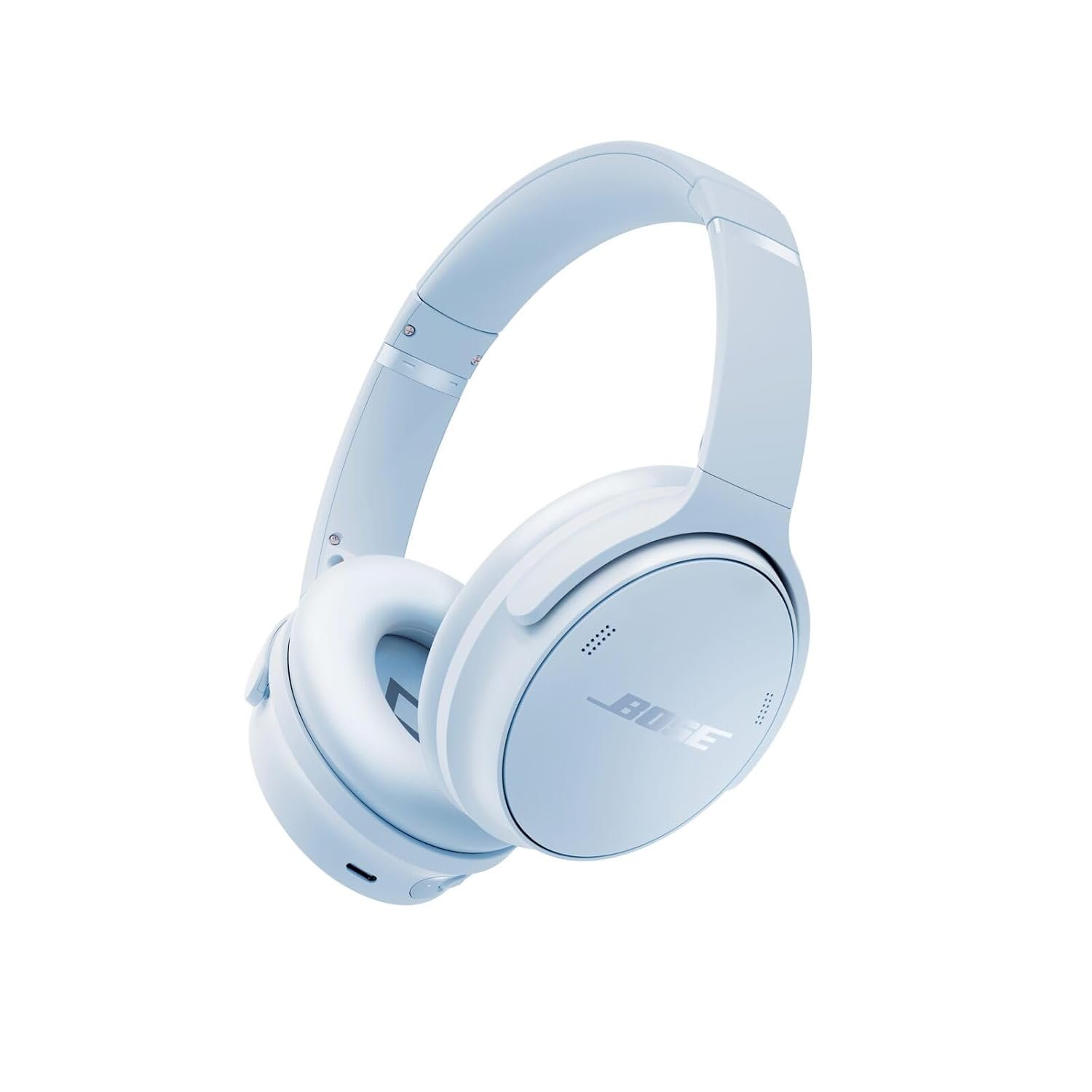 Bose QuietComfort Wireless Noise Cancelling Headphones, Bluetooth Over Ear Headphones with Up To 24 Hours of Battery Life, Ice Blue - Limited Edition