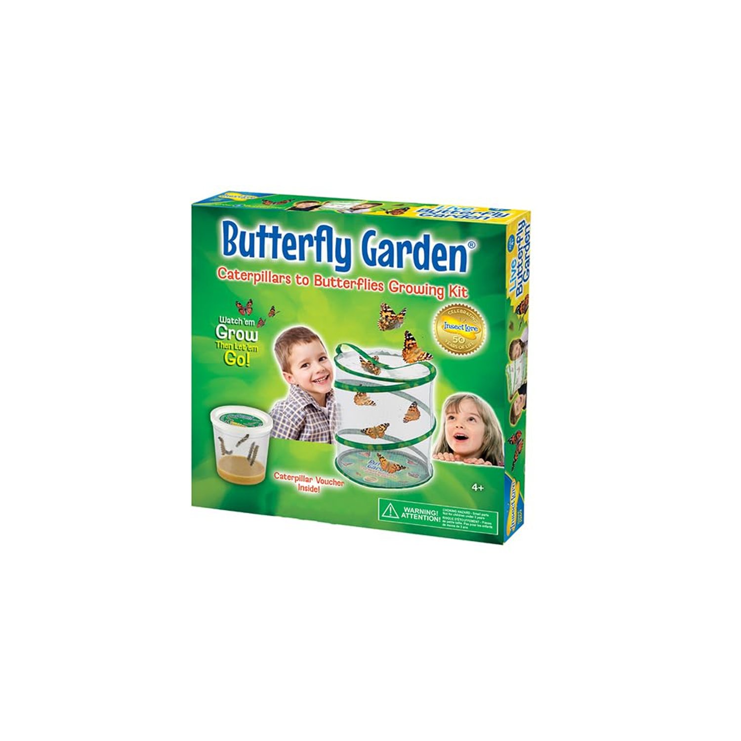 Insect Lore Butterfly Garden with Redemption Caterpillar Voucher