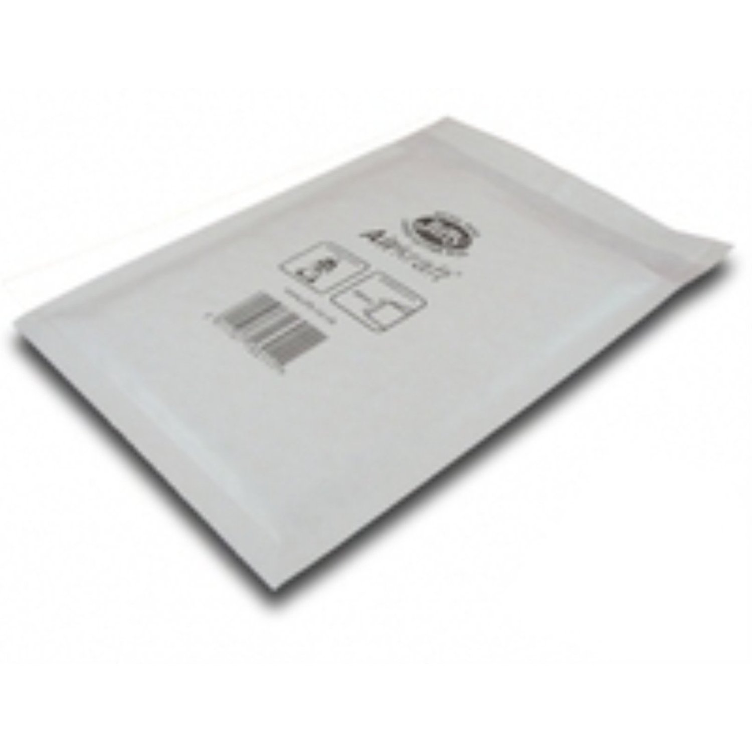 100 White Jiffy Airkraft Postal Bags Bubble-lined Peel and Seal - Size 1 (170mm x 245mm)