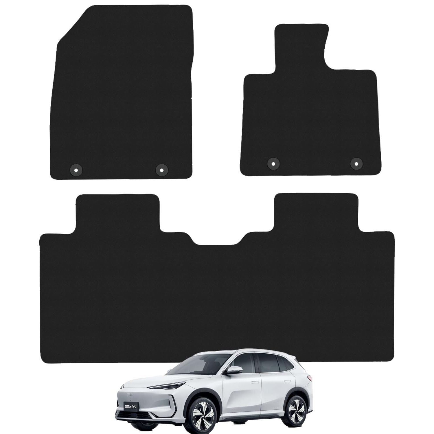 Geely EX5 2025+ Onwards Car Mats UK-Made Tailored Fit Carpet Floor Mats Full Coverage Compatible Accessory Carsio