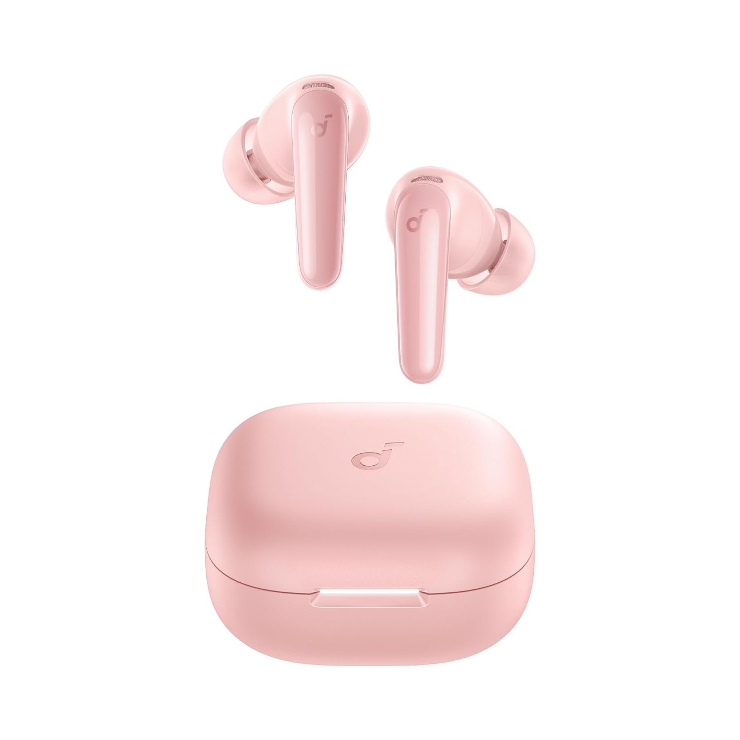 soundcore P31i by Anker, Real-Time Adaptive Noise Cancelling, Hi-Res Sound, Wireless Bluetooth Earbuds, Translation Earbuds, 50H Playtime, Wireless Earbuds, Bluetooth Earbuds, Headphones (Pink)