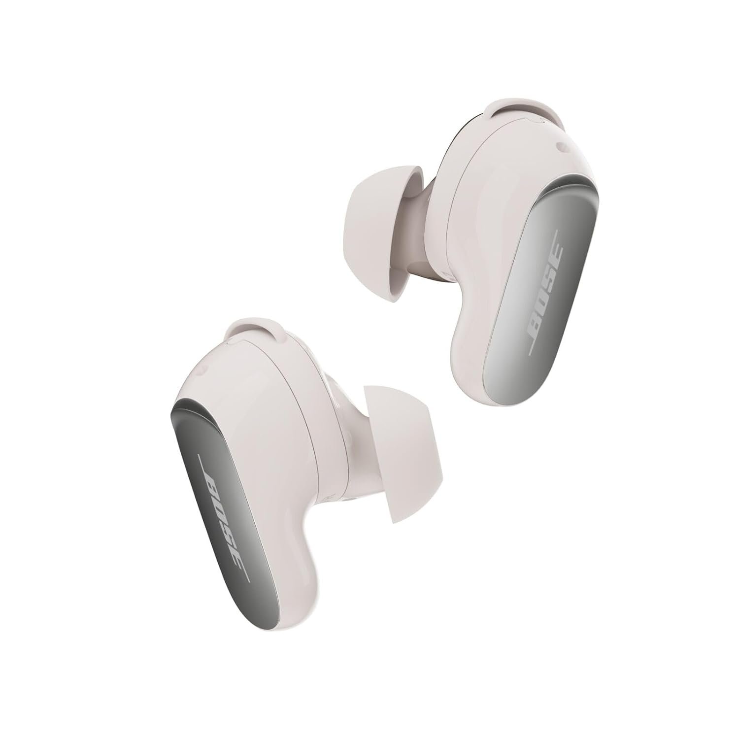 Bose QuietComfort Ultra Bluetooth Earbuds (2nd Gen), Wireless Noise Cancelling earbuds, Up to 6 hours battery, IPX4 Rating, Immersive Audio, Deep Bass, White Smoke