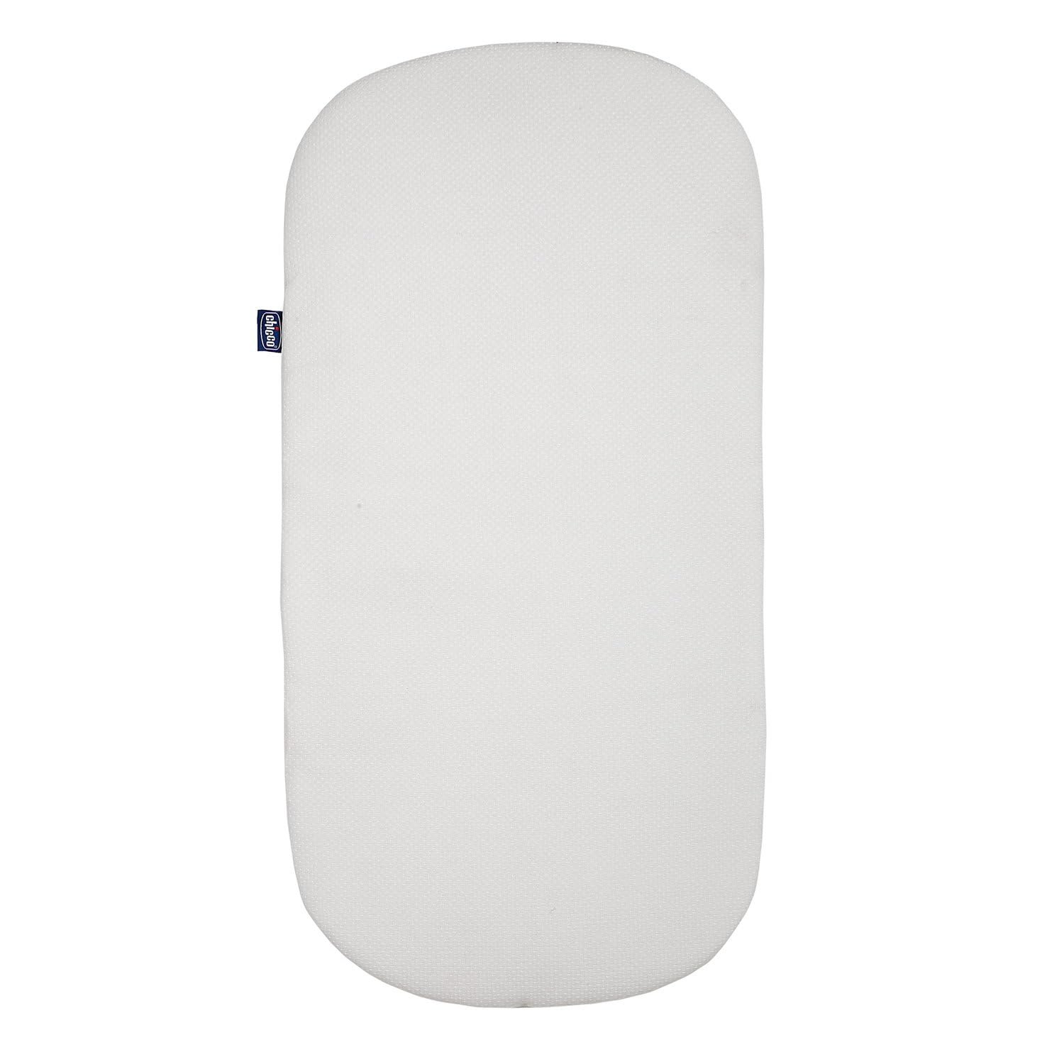 Chicco Mattress for Baby Hug 4-in-1 and 5-in-1 Mattress with Dense Fibre Padding, White, 00079606100710