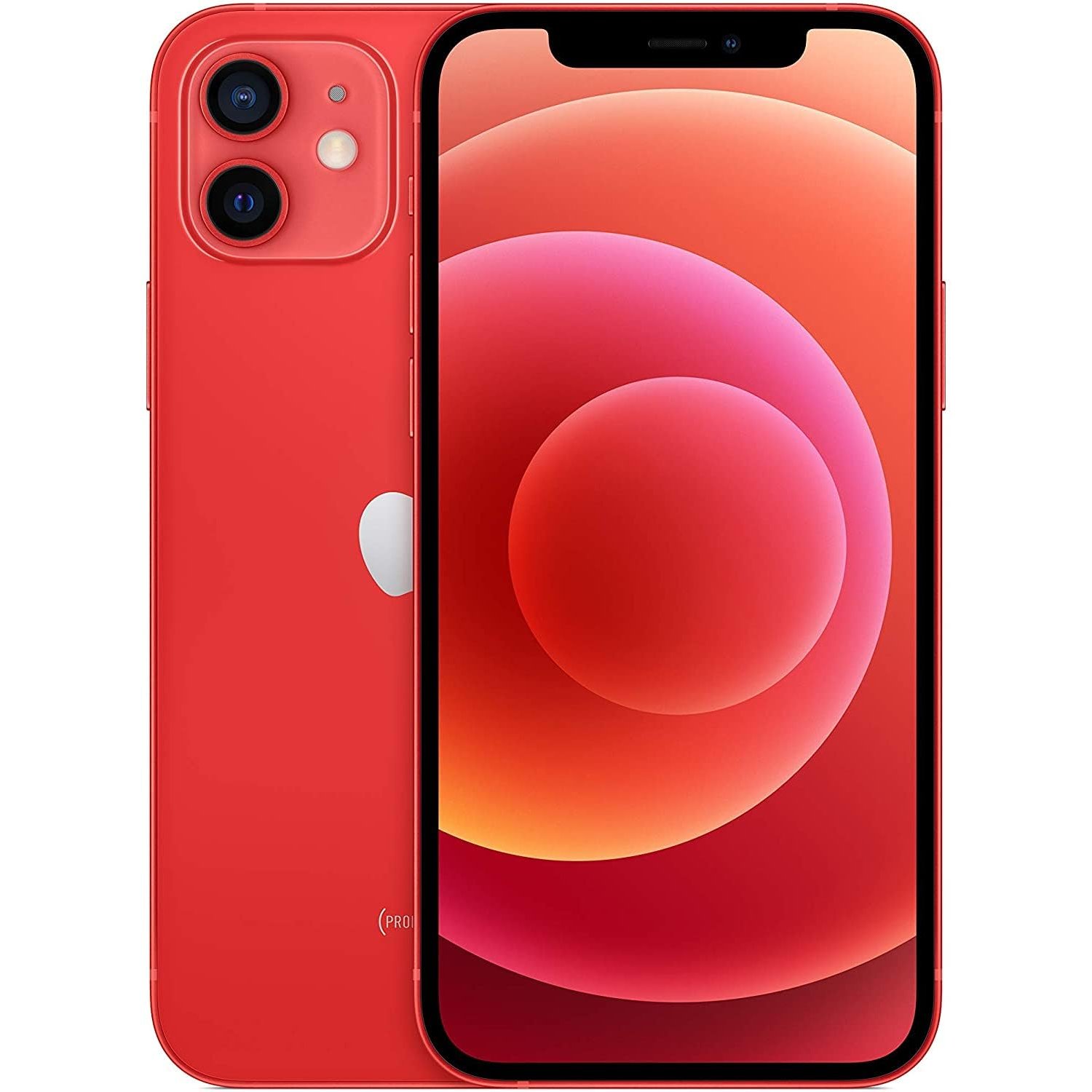 Apple iPhone 12, 64GB, (Product)Red (Renewed)