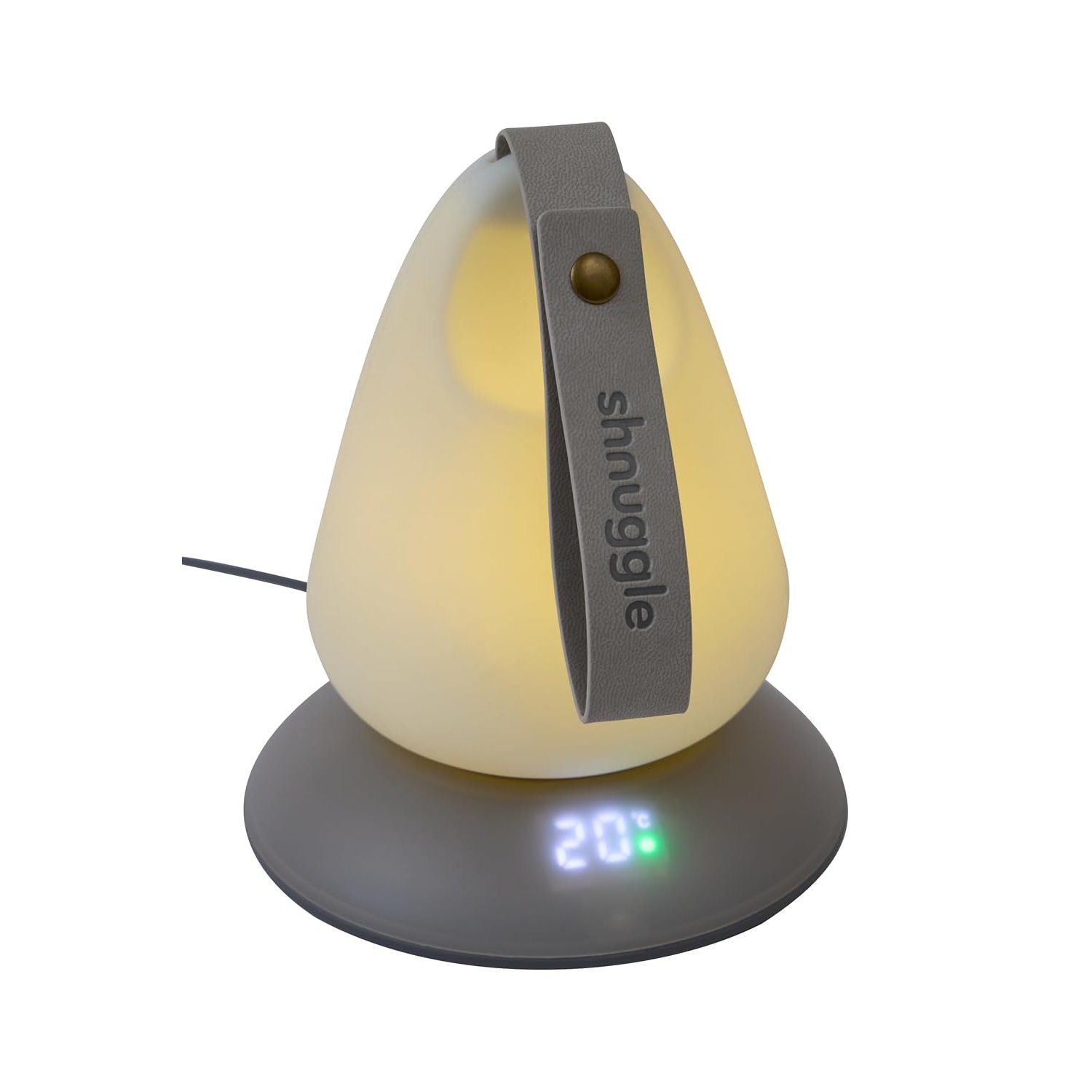 Shnuggle Moonlight Plus Night Light & Digital Room Thermometer – Baby Nursery Light with Temperature Monitor, Gentle Glow for Newborn & Toddler | Updated Design