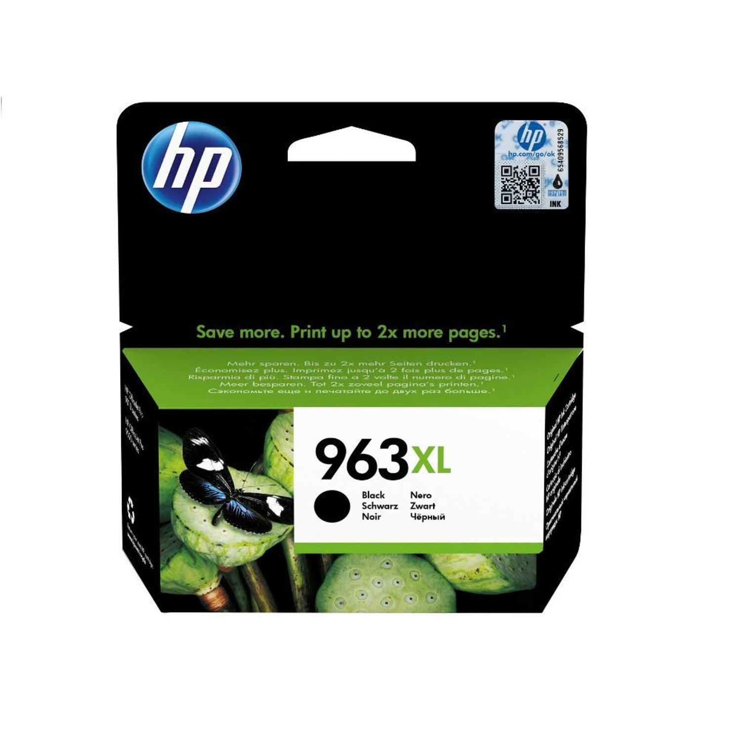 HP Tambour, Black, XL