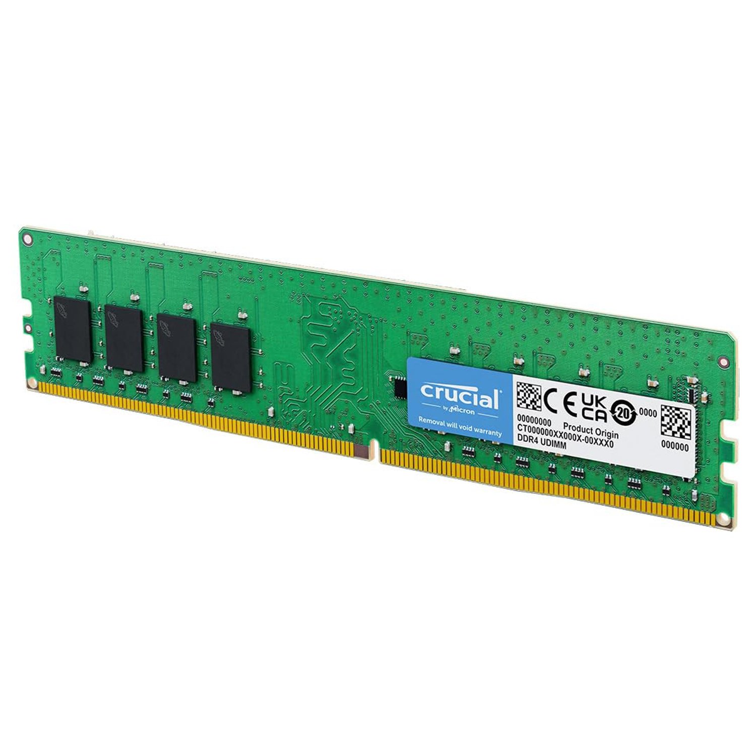Crucial DDR4 RAM 8GB 3200MHz CL22, Desktop Computer Memory (or 2933MHz, 2666MHz) - CT8G4DFRA32A