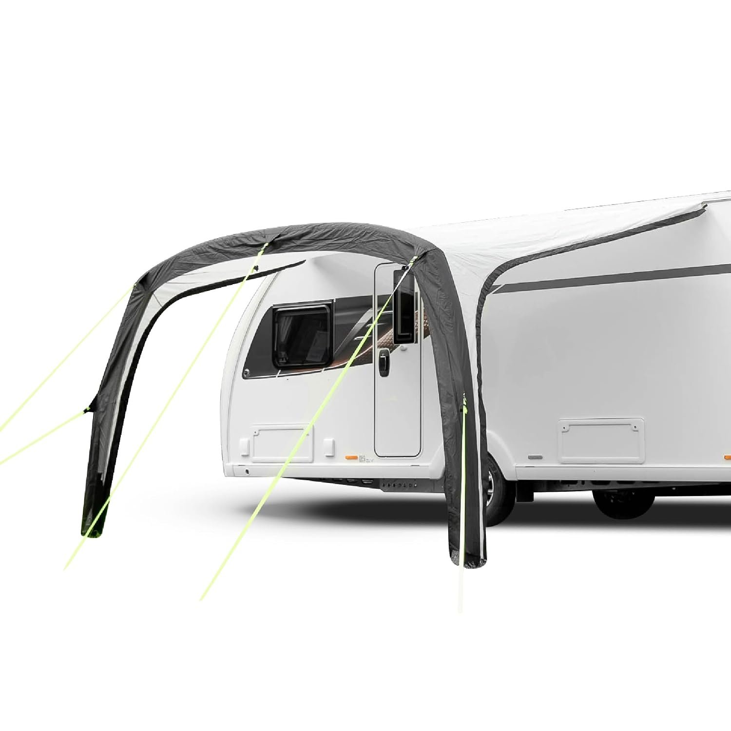 Leisurewize - Solar 4000 Inflatable Air Awning Caravan Sunshade Waterproof 1500 Oxford Guy Lines, Pegs, Hand Pump and Carry Bag LWA50 (Solar 400 Air Awning)