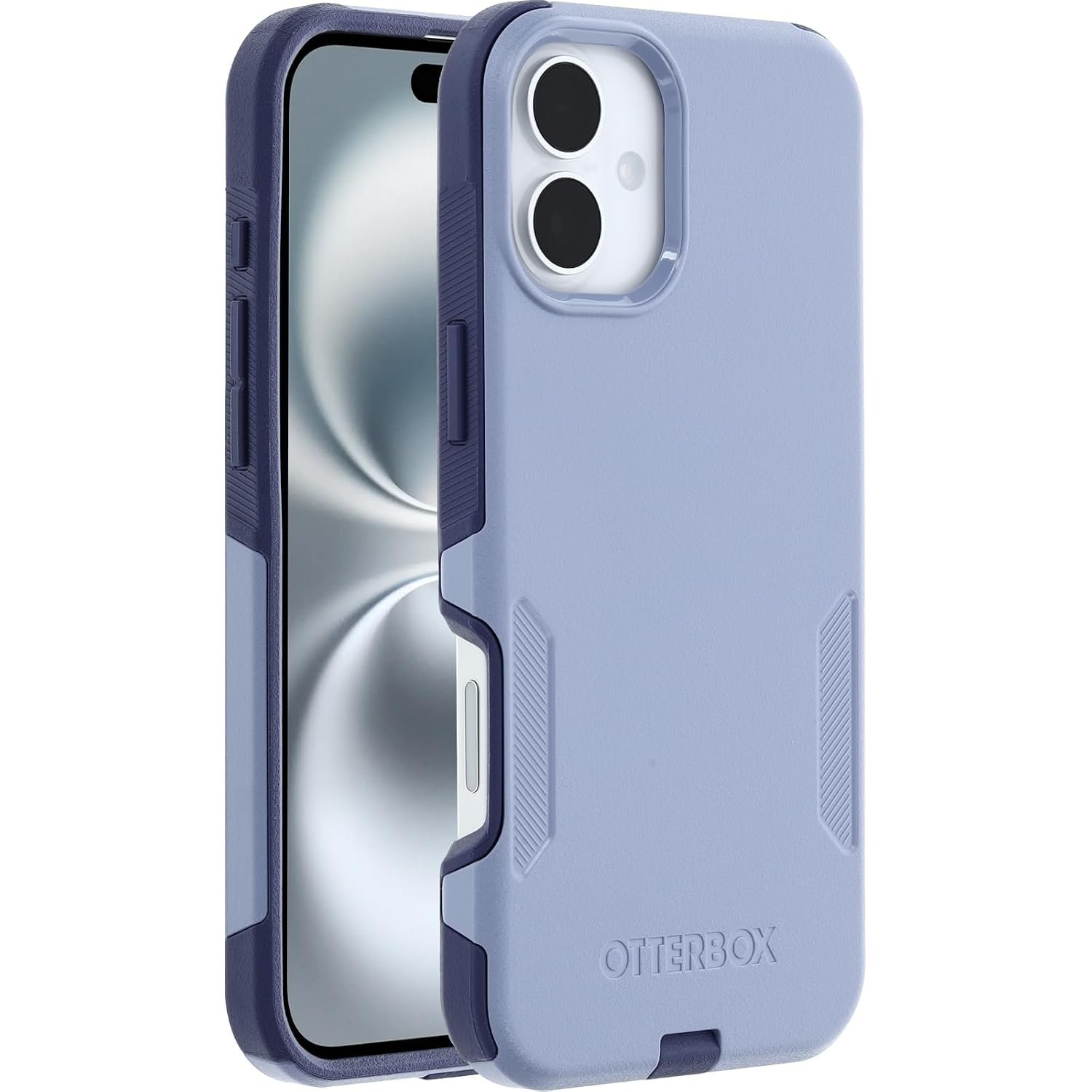OtterBox Commuter Series MagSafe Case for iPhone 16 Plus, Shockproof, Drop proof, Rugged, Protective Case, 3x Tested to Military Standard, Purple