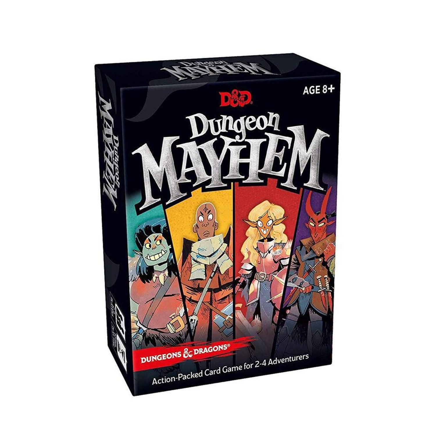 Dungeons & Dragons: Dungeon Mayhem Card Game, Multicolor, 2.49 x 9.91 x 12.7 cm