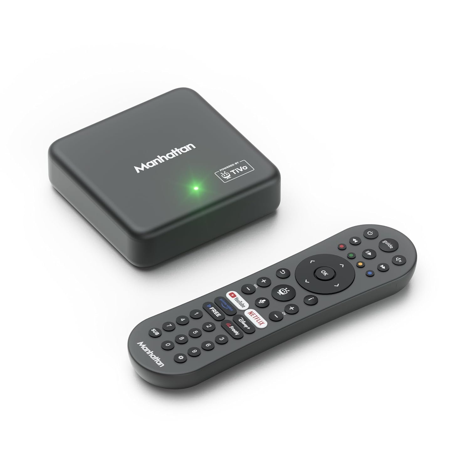 Manhattan Aero 4K TV Streamer with Freely