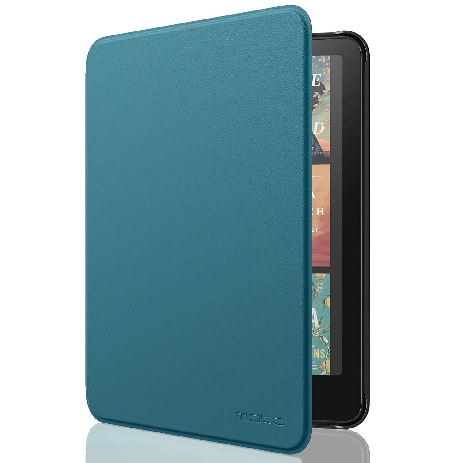 MoKo Case for All-new 7" Kindle Paperwhite (12th Generation-2024) and Kindle Colorsoft Signature Edition 2024, Lightweight Shell Cover with Auto Wake/Sleep for Kin dle Paperwhite 2024, Turquoise