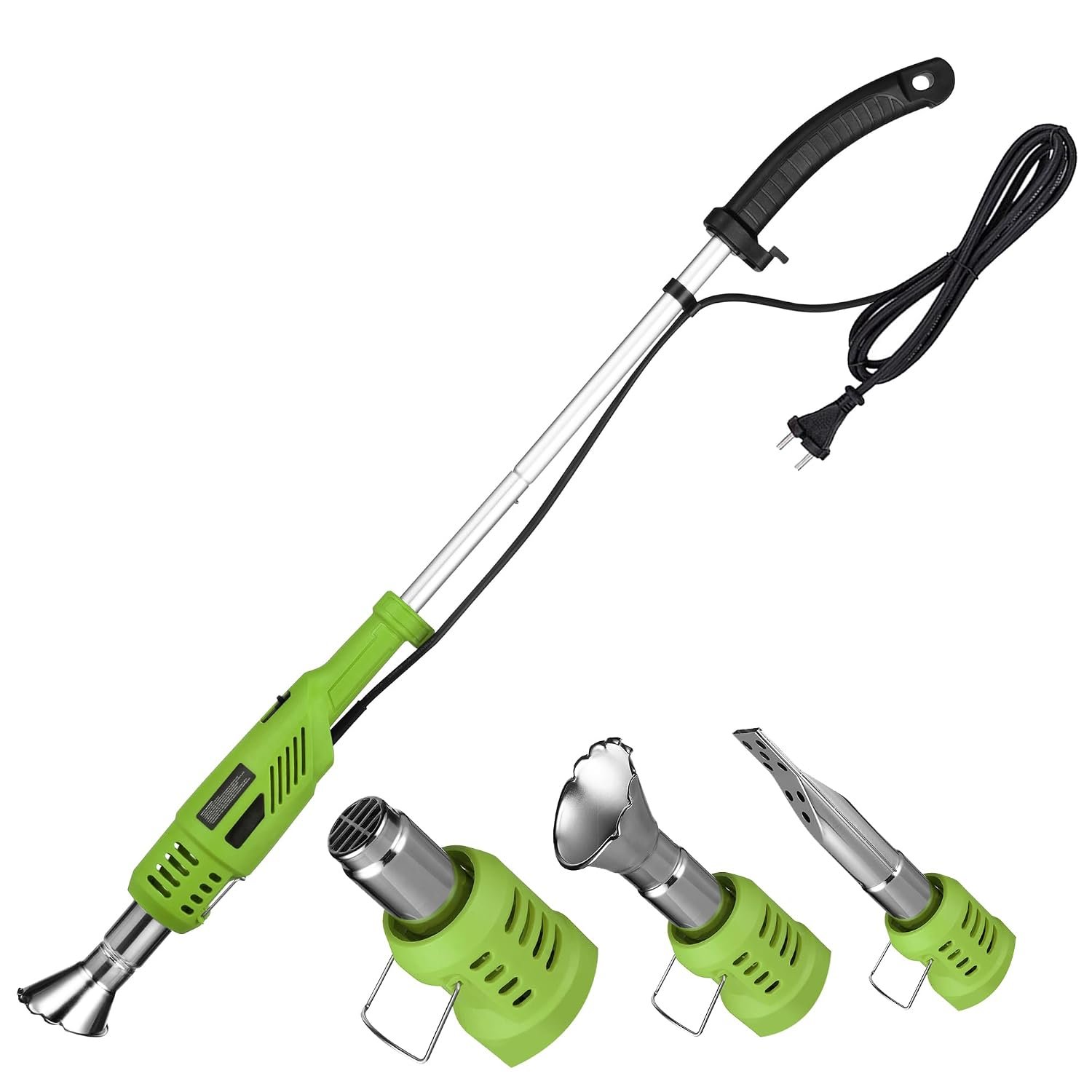Hardys 2-in-1 Electric Weed Killer Burner Wand - Extra Strong Weeding Remover Tool for Patio, Garden, Driveway - Pet Friendly Non-Toxic Weed Sweeper & BBQ Lighter - 2000W