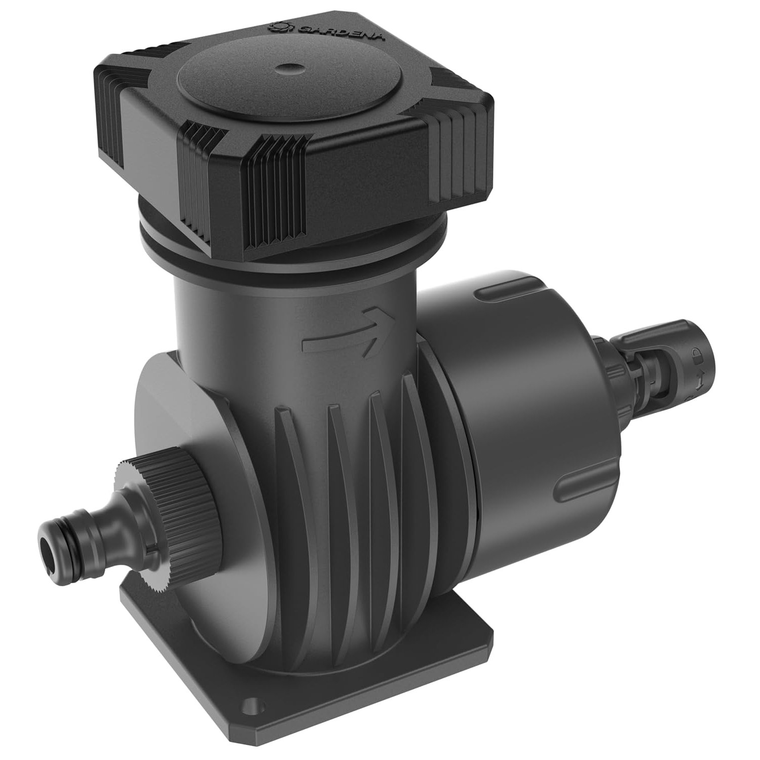 Gardena Micro-Drip-System Master Unit 2000: Starting unit for the automatic irrigation system, reduces pressure and filters the water, simple connection technology (13310-20)