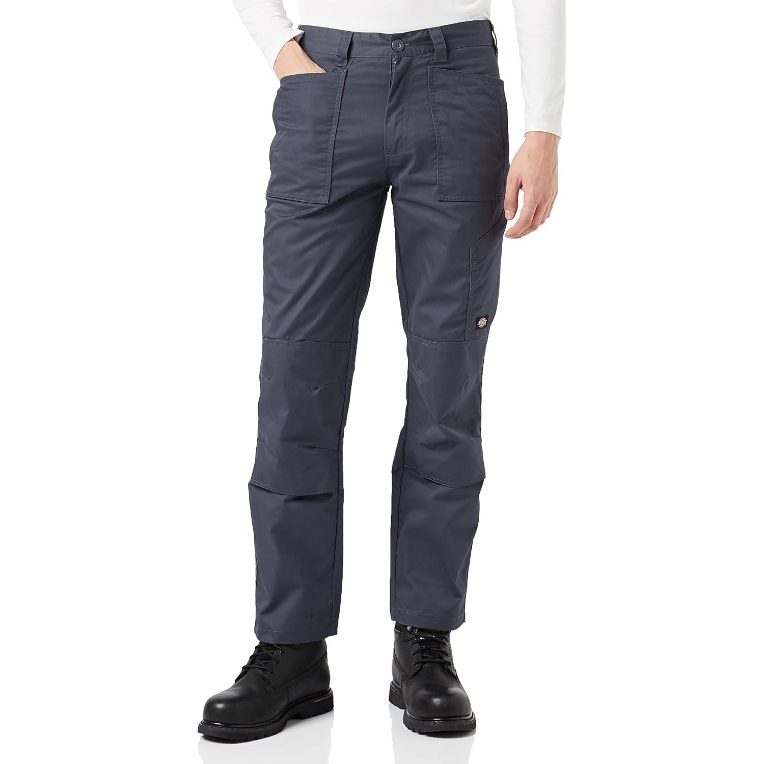 Dickies, Men's, Action Flex Trouser, Grey, 34W/32L