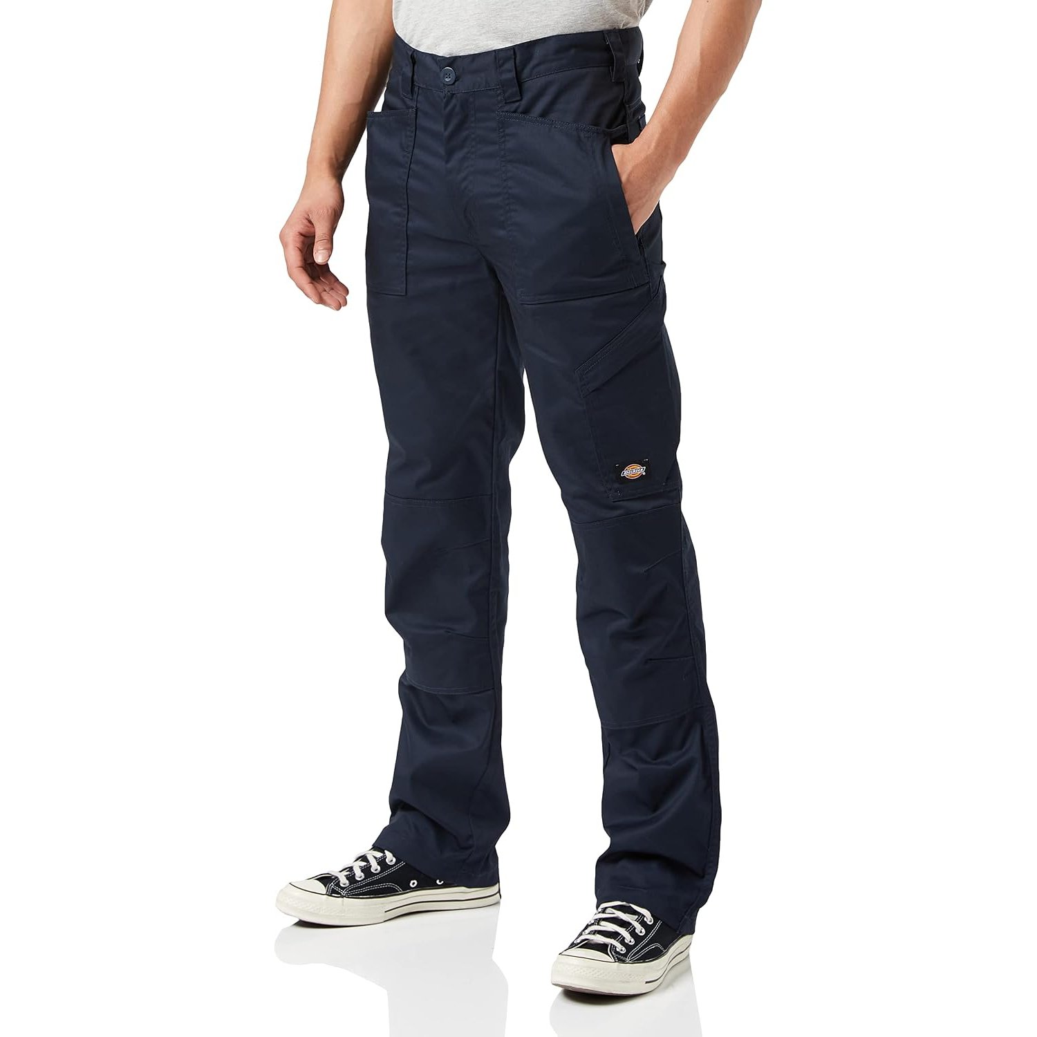 Dickies, Men's, Action Flex Trouser, Navy Blue, 34W/32L