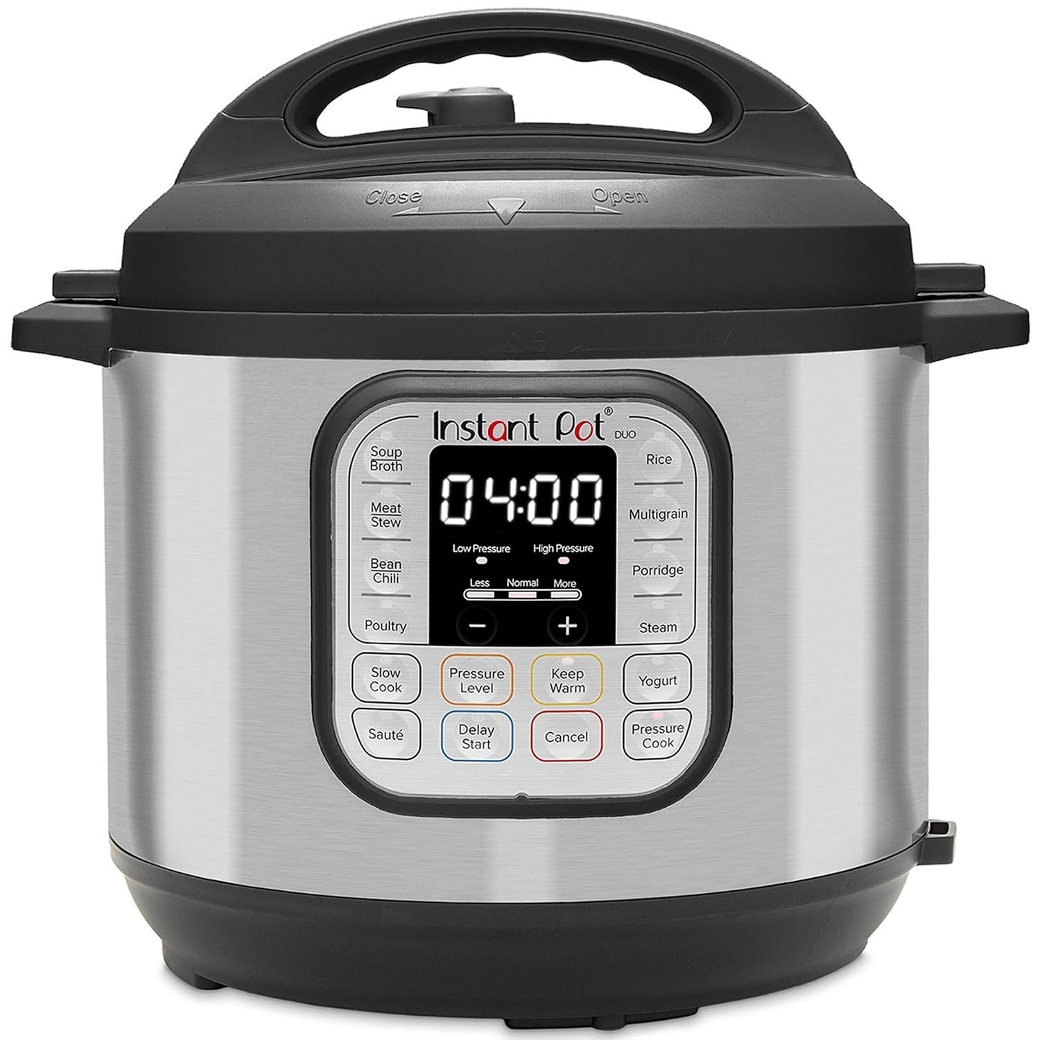 Instant Pot Duo 7-in-1 Electric Multi-Cooker 5.7L - Brushed Stainless Steel, Large Pressure Cooker, Slow Cooker, Rice Cooker, Sauté, Yoghurt Maker, Food Steamer Pot and Food Warmer, Dishwasher Safe