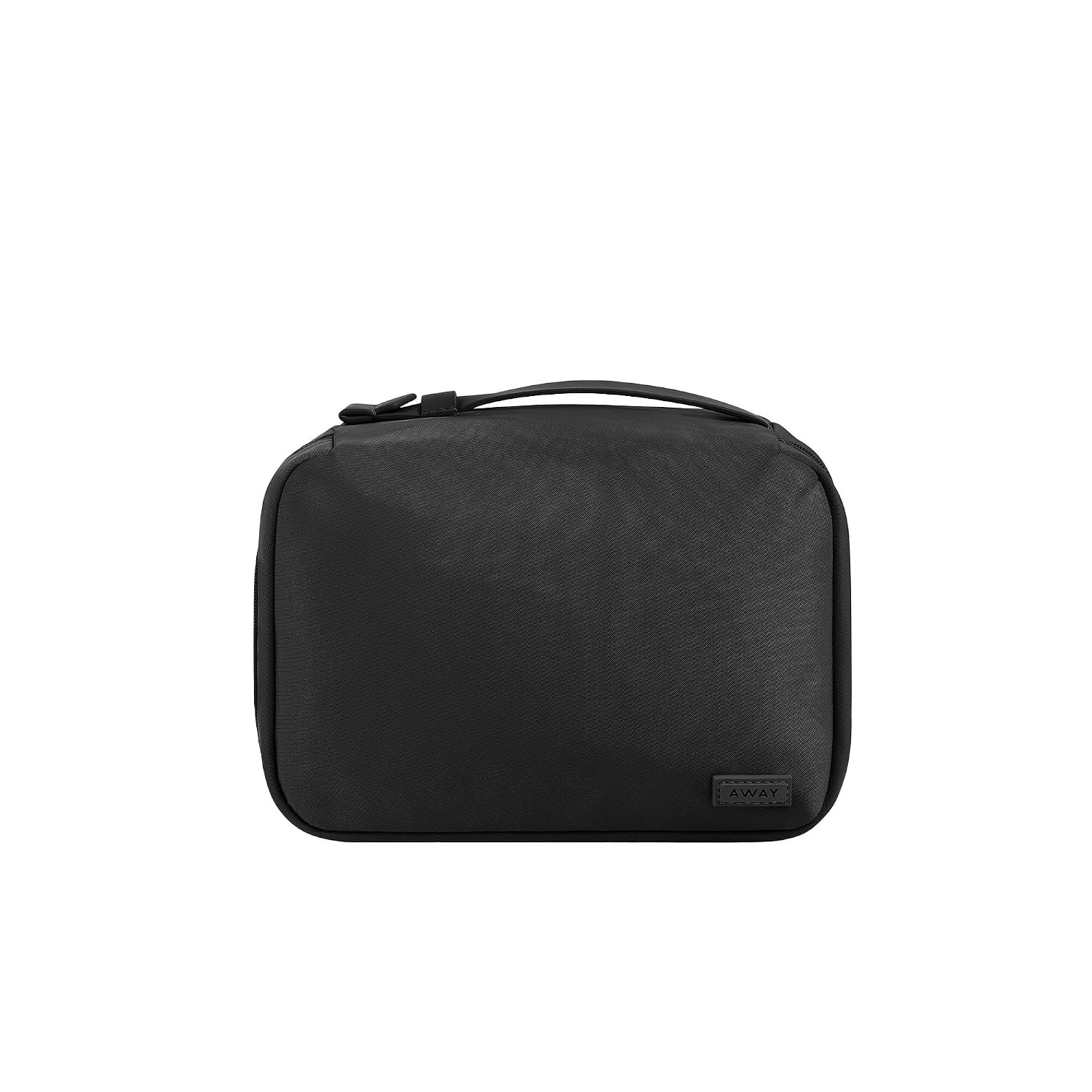 Away Toiletry Bag Small, Lightweight Travel Pouch. Compact Travel Organizer with Multiple Compartments, Jet Black