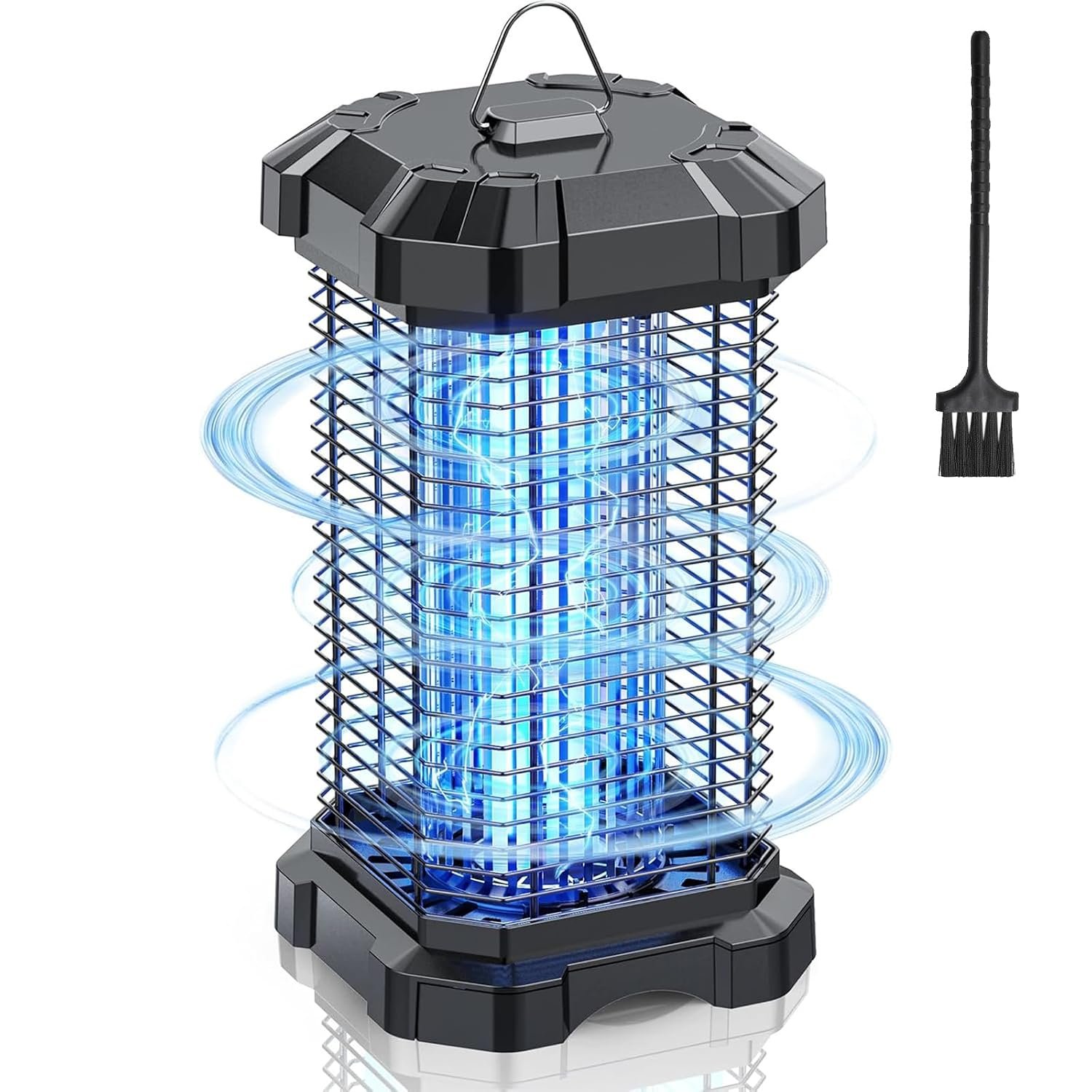 Jawlark Fly Zapper Electric Indoor & Outdoor, 4200V Bug Catcher Zapper UV light, Mosquito Killer Lamp, Effectively Eliminates Mosquitoes, Flies, Fruit Flies, Insects and the like