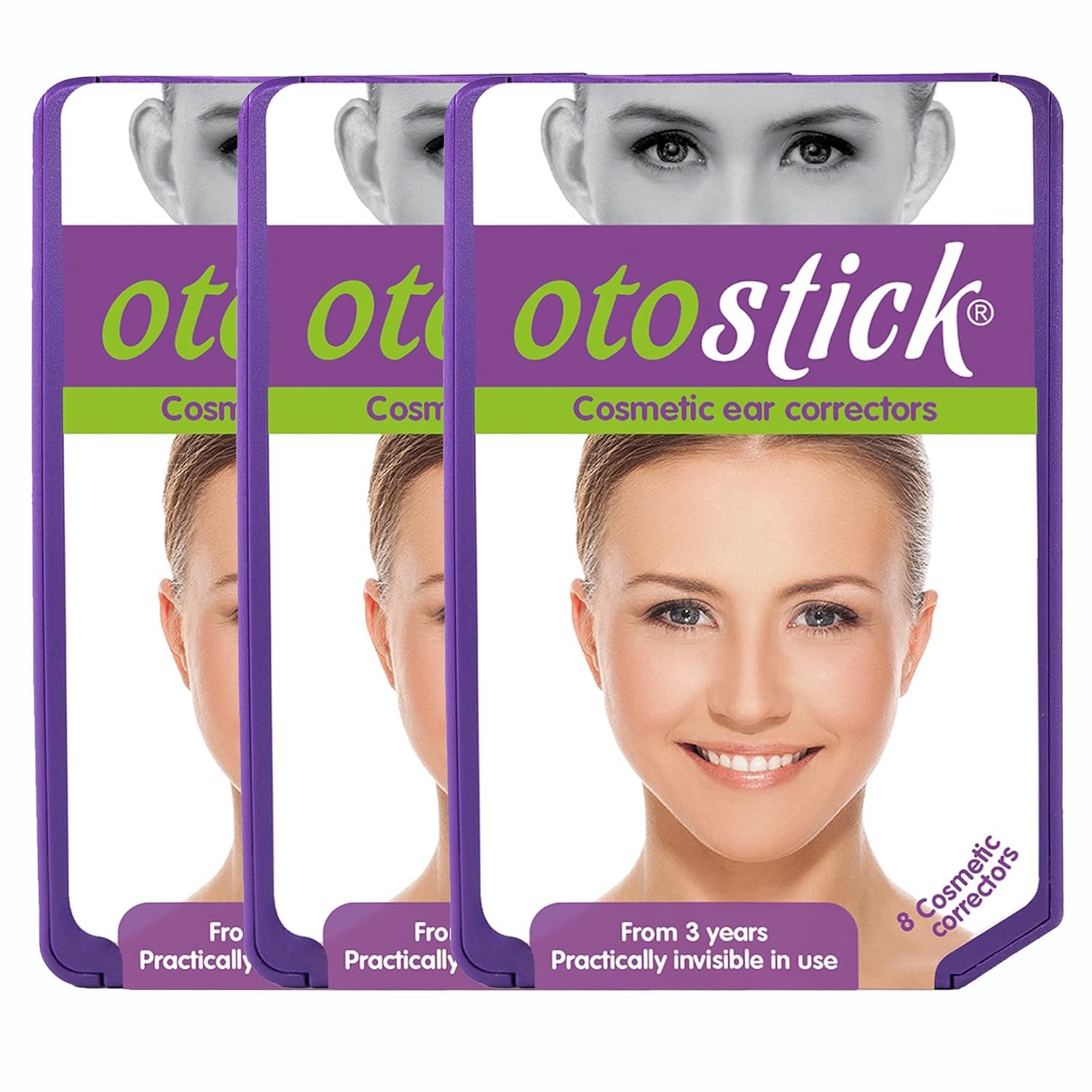 Otostick - TRIPLE PACK - Instant Correction for Prominent Ears