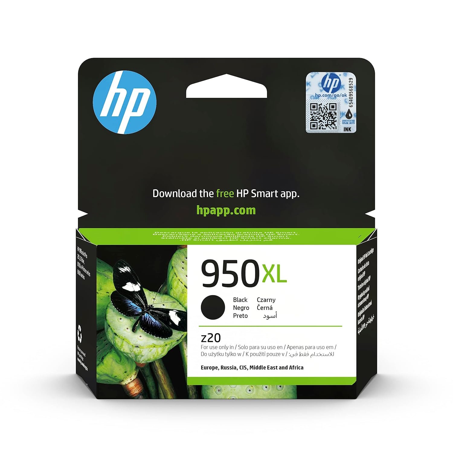 HP 950XL High Yield Black Original Ink Cartridge (CN045AE ) - Works with HP OfficeJet Pro 251, 276, 8100, 8600, 8610, 8616, 8620, 8640, 276dw