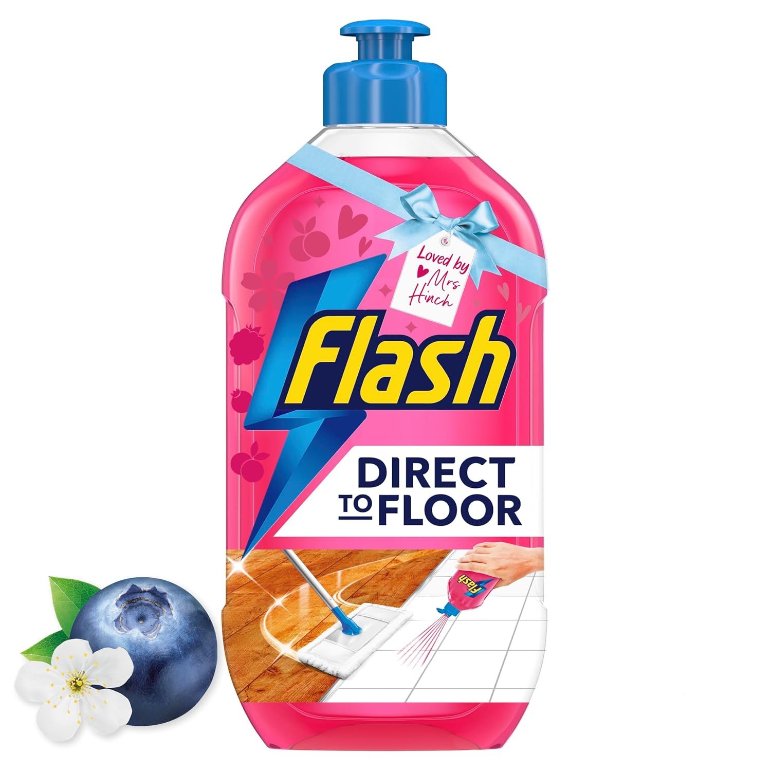 Flash Direct to Floor Berry & Cherry Blossom All Purpose Floor Cleaner 800ML