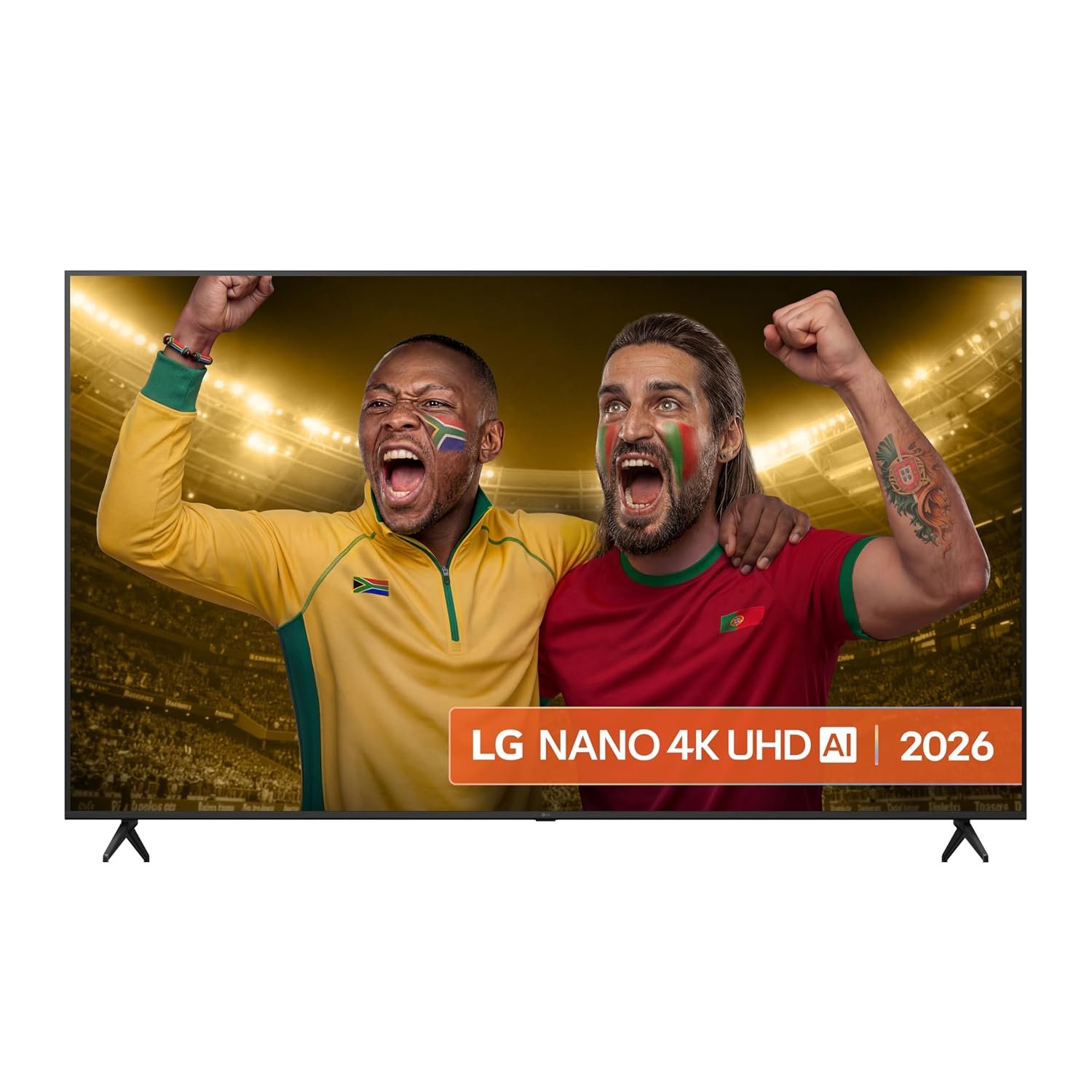 LG NANO 4K UHD AI NU80 75-inch 4K Smart TV - 75NU800B6LA (α7 AI Processor 4K Gen9, 60Hz, HDR10, FILMMAKER MODE™, Google Cast, Apple AirPlay 2) [Model year 2026]