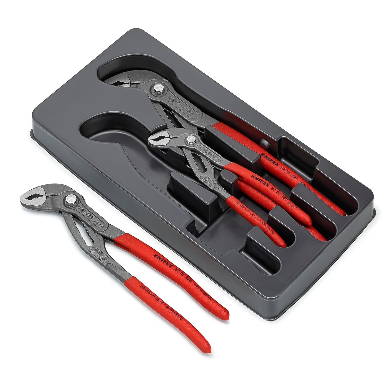 Knipex Cobra® Set (self-service card/blister) 00 20 09 V02