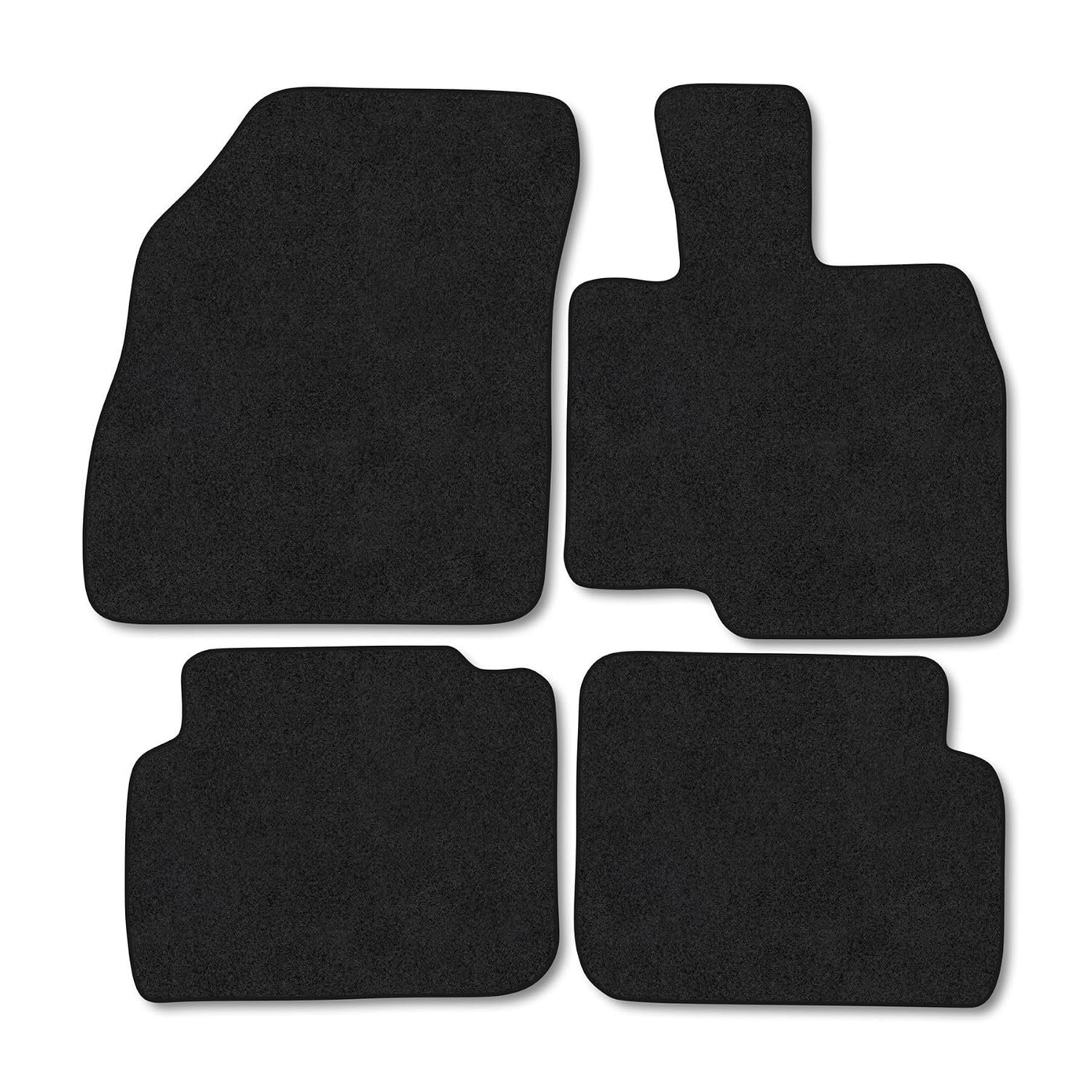 Chery Tiggo 7 Plug in hybrid (2025+) Car Mats Tailored Fit Carpet Floor Mats Non Slip Black Trim Full Coverage Compatible Accessory Front Rear Set Anti Slip Granulated Backing Hand-Finished Clips