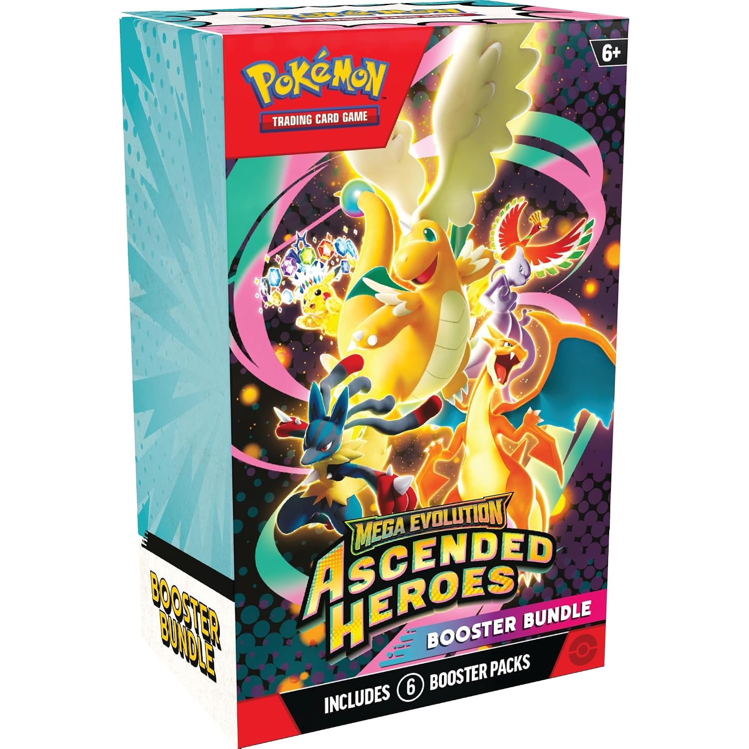 Pokémon TCG: Mega Evolution—Ascended Heroes Booster Bundle (6 Booster Packs)