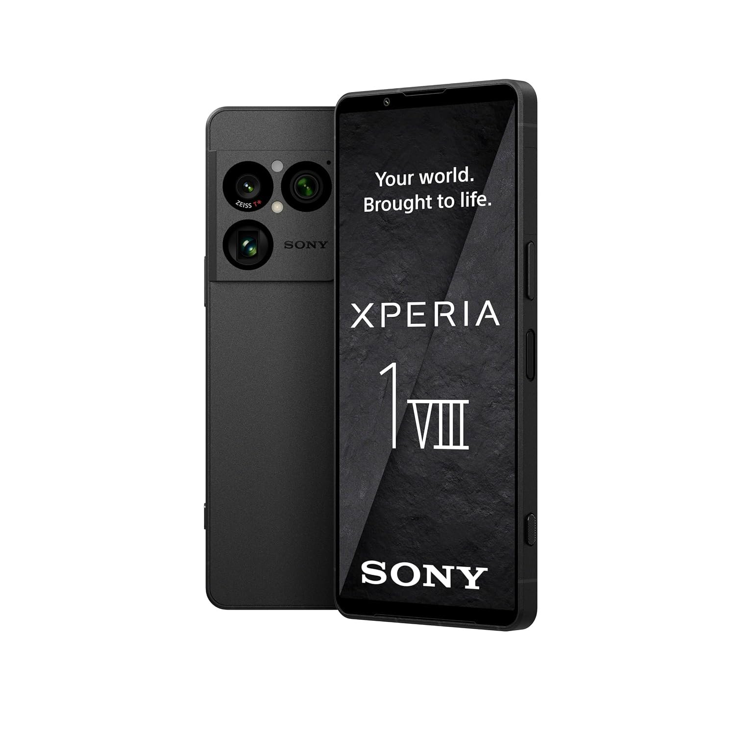 Sony Xperia 1 VIII - 6,5" 19,5:9 FHD+ HDR OLED 120Hz, Triple lens with new telephoto lens, Xperia AI, 2-day battery, 3,5mm Audio, Dual SIM, Graphite Black