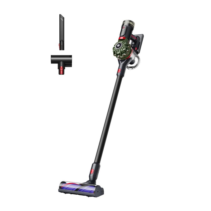 Dyson V8 Cyclone Cordless Vacuum Cleaner, 150 Air Watts, Up to 60 Min Run Time, Triggerless Operation, 7‑Cell Battery, Root Cyclone Separation, 50% More Dirt Removal
