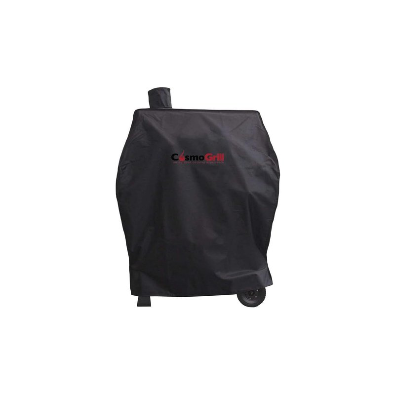CosmoGrill XXL Smoker Waterproof BBQ Cover, Durable 600D Oxford Fabric Cloth, Waterproof Heavy Duty with Anti-UV Protection (101x66x110cm)