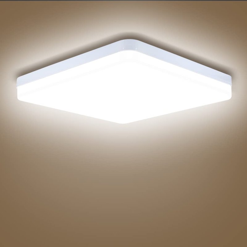 SUNZOS LED Ceiling Light, 36W 4250LM Ceiling Lights LED Panel Light Kitchen Lights Ceiling Natural White 4000K Ceiling Lights for Bedroom Living Room Kitchen Hallway Balcony