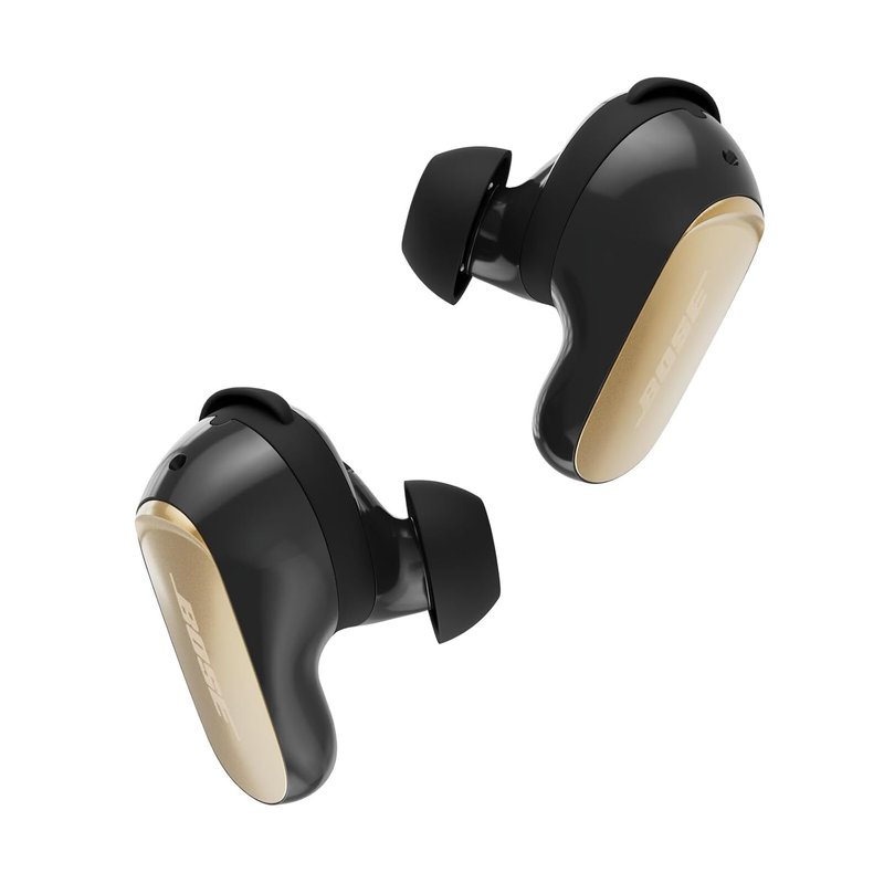 Bose QuietComfort Ultra Bluetooth Earbuds (2nd Gen), Wireless Noise Cancelling earbuds, Up to 6 hours battery, IPX4 Rating, Immersive Audio, Deep Bass, Desert Gold - Limited Edition