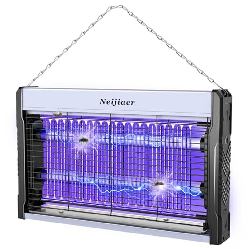 Fly Zapper, Neijiaer Powerful Insect Pest Fly Killer, Bug Zapper Attracting Mosquito Flying Insects with UV Light for Living Room, Kitchen, Indoor Garden Yard, Mosquito Killer