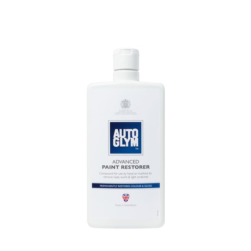 Autoglym Advanced Paint Restorer, 500ml - Polishing Compound, Eliminates Haze, Swirl Marks & Light scratches, Revives Colour & Gloss for Paint Work, Application by Hand or Dual-Action Machine Polisher