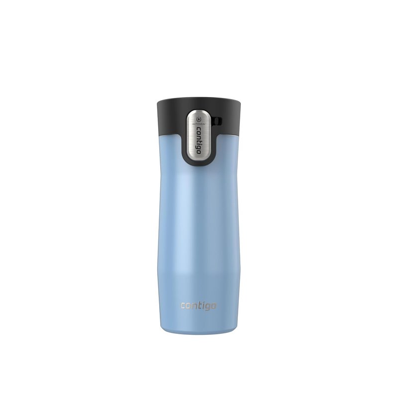 Contigo Autoseal West Loop Vacuum Insulated Stainless Steel Travel Mug with Easy Clean Lid, 16-Ounce Glacier Matte Pearl
