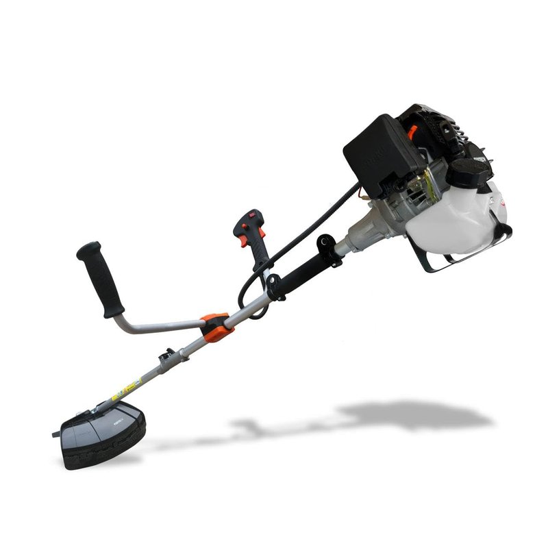 FUXTEC FX-MS125 Petrol Strimmer & Brush Cutter | Petrol Grass Trimmer with 25.4cc 2-Stroke Engine, 305mm Cutting Width, Line & Blade Heads, Lightweight 5.5kg