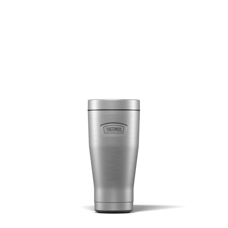 Thermos - Icon Stainless Steel Travel Tumbler (470ml), Reusable Insulated Stainless Steel Coffee Cup for Hot or Cold Drinks, Vacuum Sealed Water Flask with a Leak-Proof Lid, 7hr Hot/22hr Cold