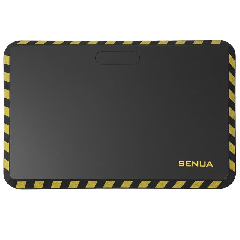 Senua Heavy Duty Jobsite Kneeling Pad, Extra Thick 1.6" Foam Kneeler Mat, Portable Work Kneeling Cushion with Carry Handle for Mechanics, Construction, Garage, Plumbers & DIY