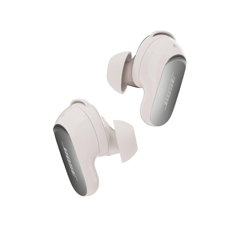 Bose QuietComfort Ultra Bluetooth Earbuds (2nd Gen), Wireless Noise Cancelling earbuds, Up to 6 hours battery, IPX4 Rating, Immersive Audio, Deep Bass, White Smoke