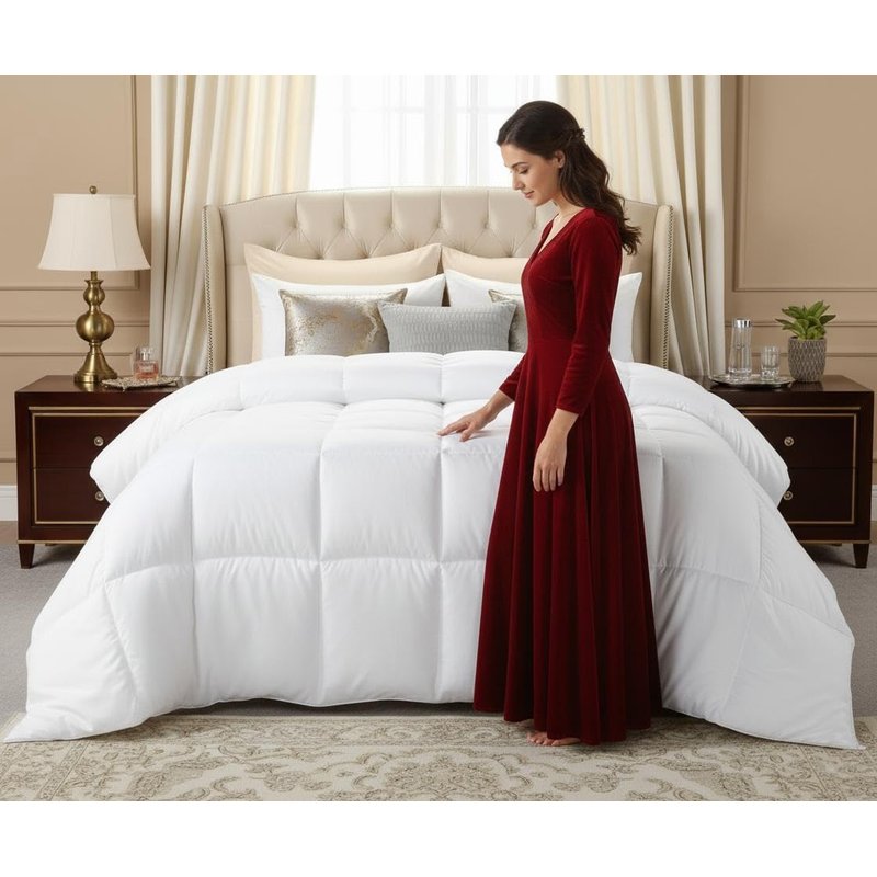 Casabella King Size Duvet 13.5 Tog - Premium Quality King Duvet for Year-Round Comfort - Soft Touch Cover, Hypoallergenic, Machine Washable - (230cm x 220cm)