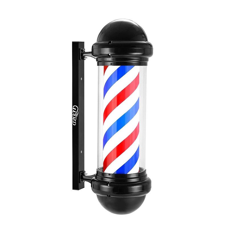 WDZD 29'' Red Barber Pole Light