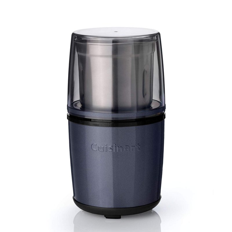 Cuisinart Electric Spice Grinder Coffee Grinder, Nut Grinder, Seed Grinder for Kitchen, Wet & Dry Electric, Easy to Use Dual Stainless Steel Bowls with Storage Lids Dishwasher Safe