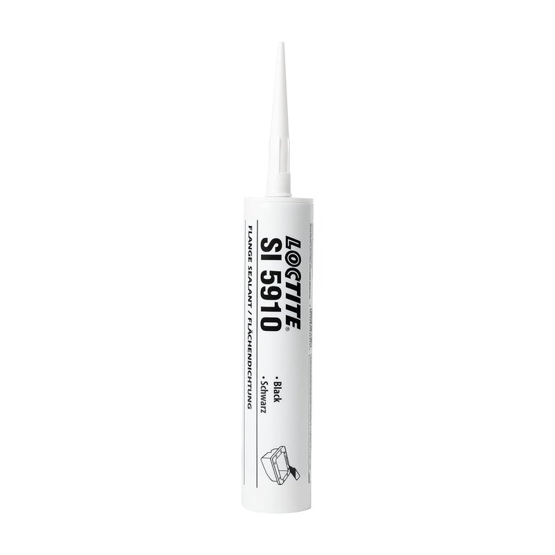 LOCTITE SI 5910, Silicone for Sealing Flexible Flanges, Oil-Resistant Glue Sealant Based on Silicone, Silicone Adhesive for Housing Covers and Oil Pans, 300ml