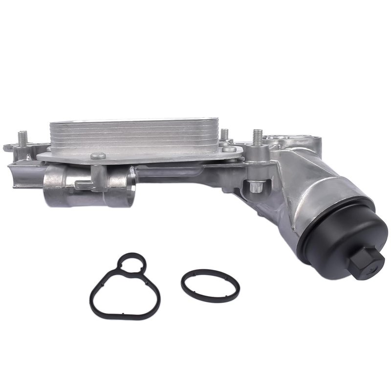 NSGMXT Oil Filter Cooler & Housing Replacement for 1.6 1.8 Petrol Astra H A04 Astra J P10 Insignia A Mokka X Signum Vectra C Zafira B Zafira Tourer C #25199751 93186324 55353322 55353323