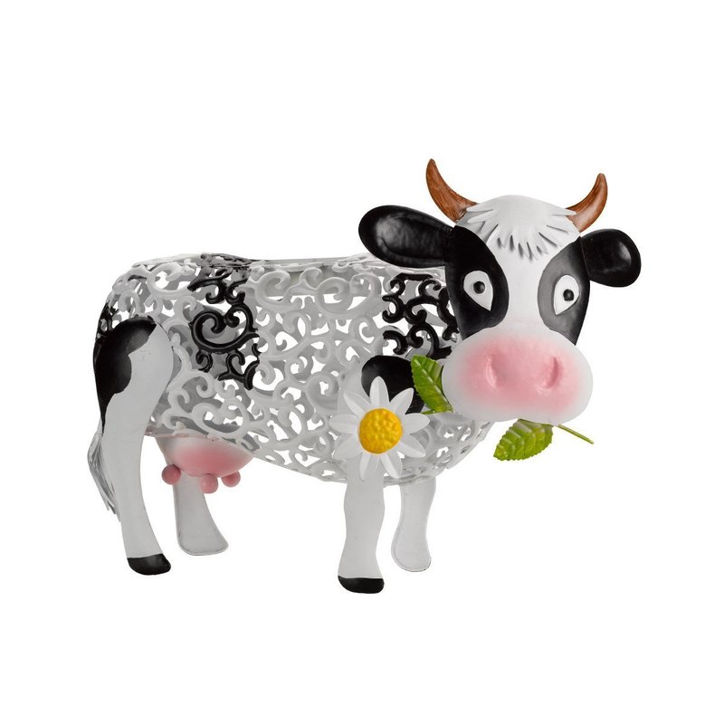 Smart Solar Daisy The Cow Silhouette Solar Garden Light
